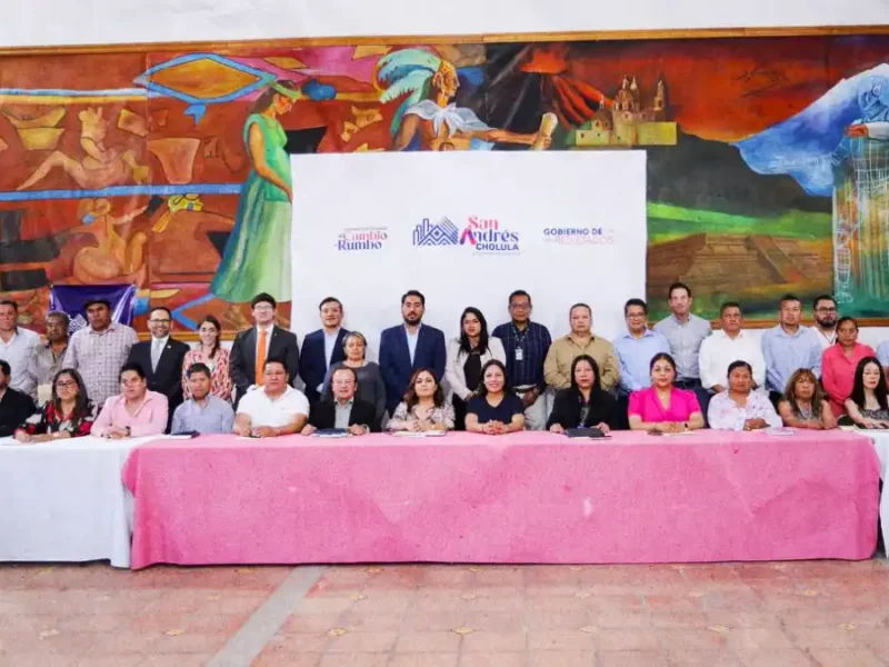 Presenta Lupita Cuautle programa de obras para San Andrés Cholula