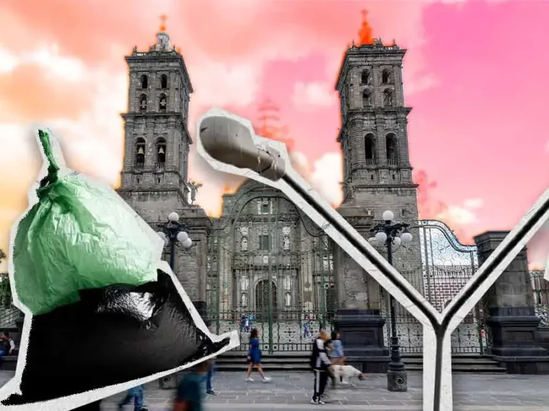Catedral de Puebla acumula la mayoría reportes de alumbrado, basura e infraestructura del Centro Histórico