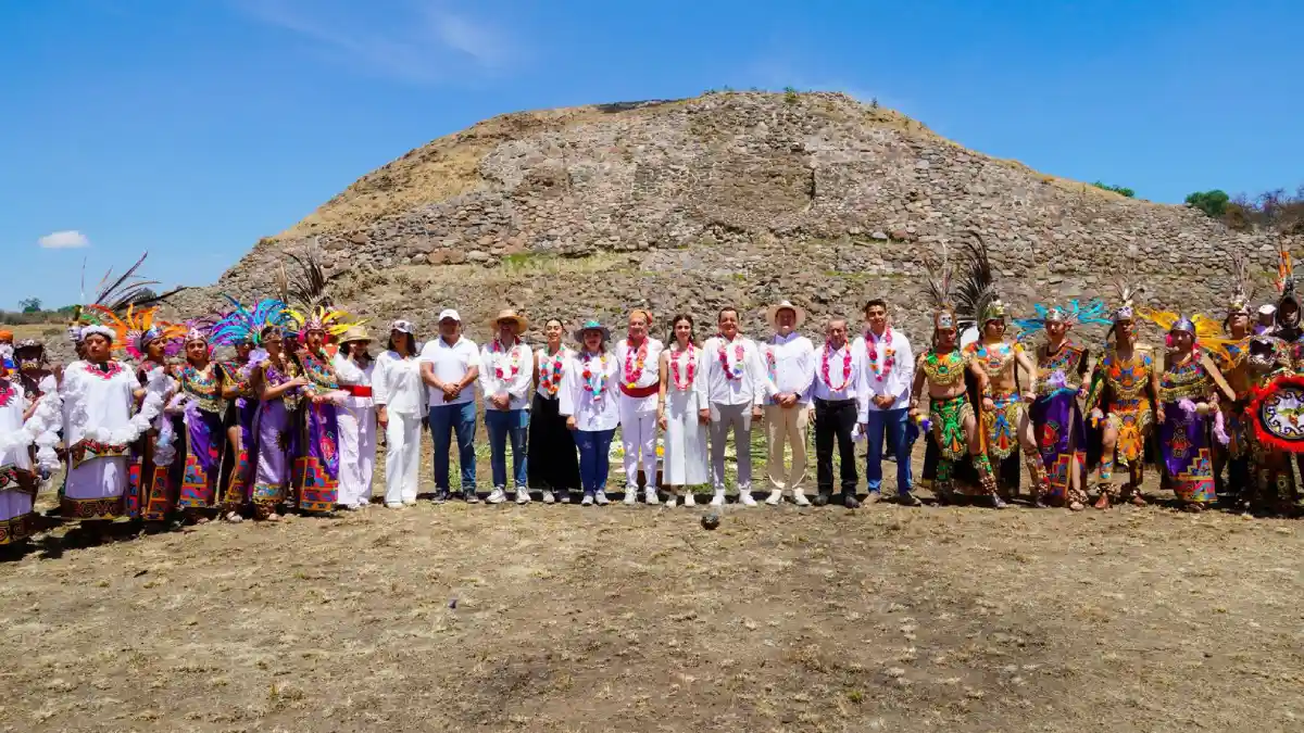 Más de mil visitantes para el equinoccio de primavera en la zona arqueológica de los cerritos de Texmelucan