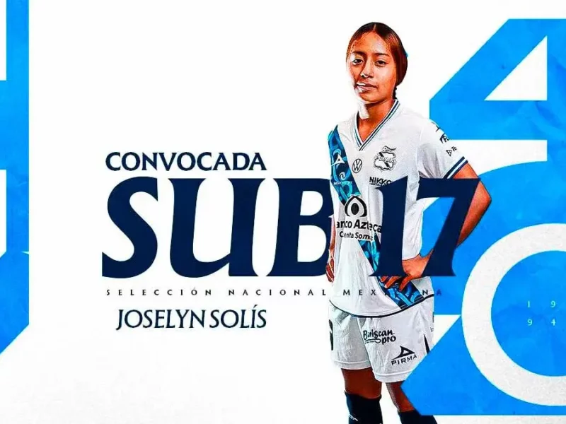 Joselyn Solís del Club Puebla, entre las elegidas para el Premundial Femenil Sub-17 de la Concacaf
