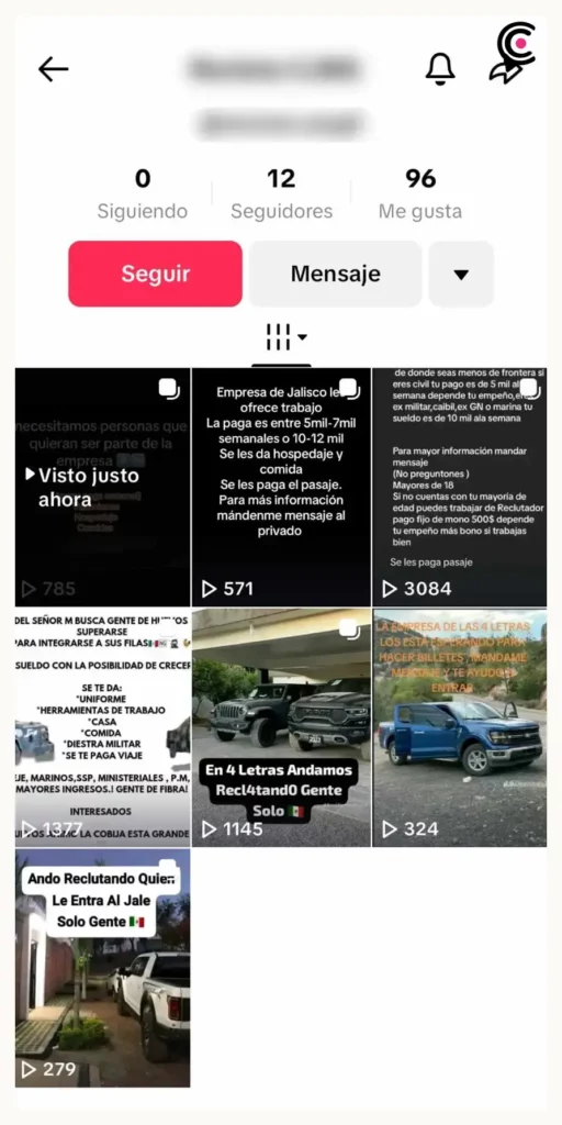 Jóvenes de Puebla usan TikTok para unirse al CJNG; buscan integrarse a la Operativa Calavera