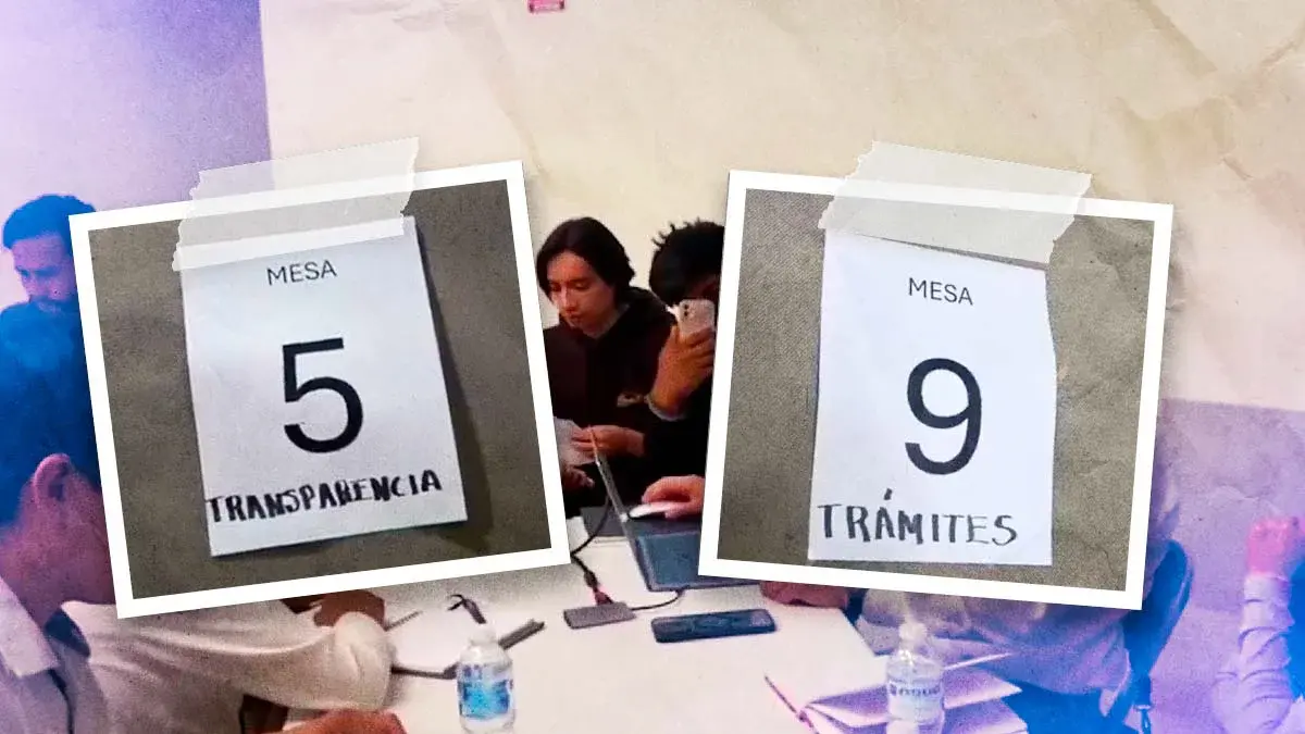Instalan primeras mesas de diálogo de estudiantes paristas de la BUAP en CU 