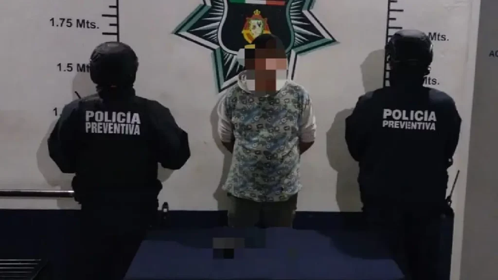 Secretaría de seguridad ciudadana detiene a hombre armado