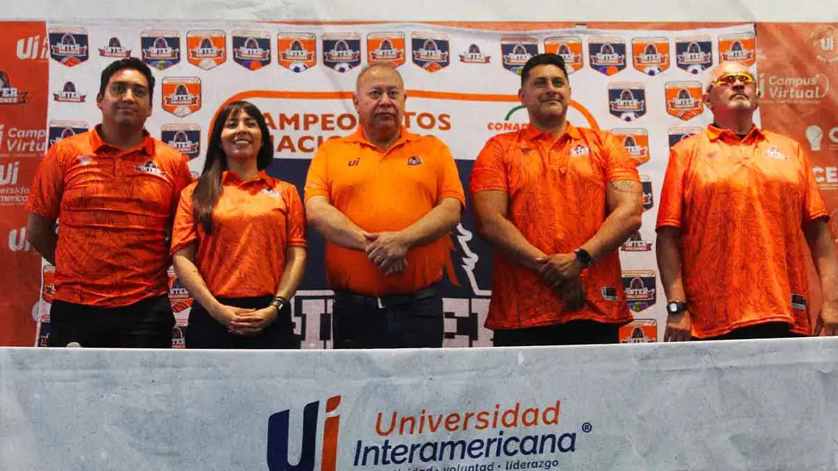 Universidad Interamericana de Puebla participará en ocho Campeonatos Nacionales de Conadeip 2025