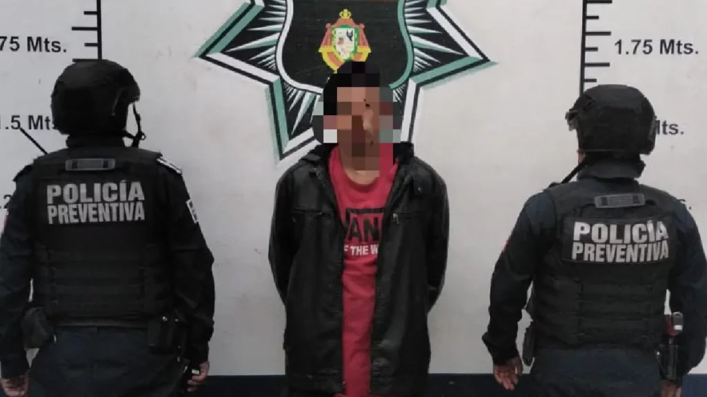 Seguridad ciudadana de Atlixco detiene a persona armada gracias a denuncia ciudadana