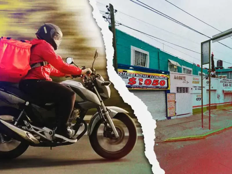Motociclista murió tras chocar en Santa María, Puebla; era repartidor de Rappi 