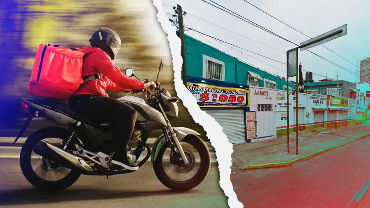 Motociclista murió tras chocar en Santa María, Puebla; era repartidor de Rappi 