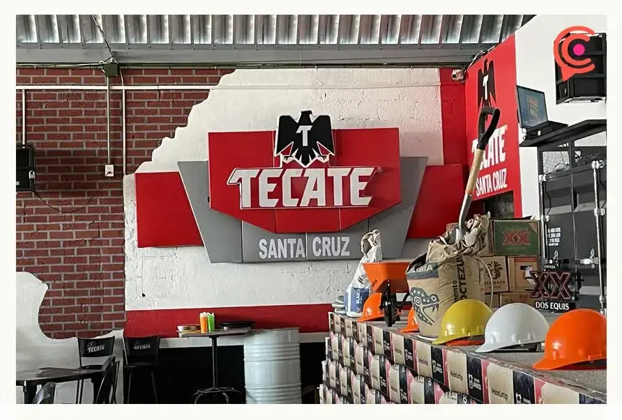 Conoce la caguamería con temática de obra en construcción en Puebla  
