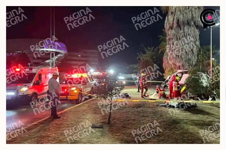 Mujer murió en accidente vehicular.