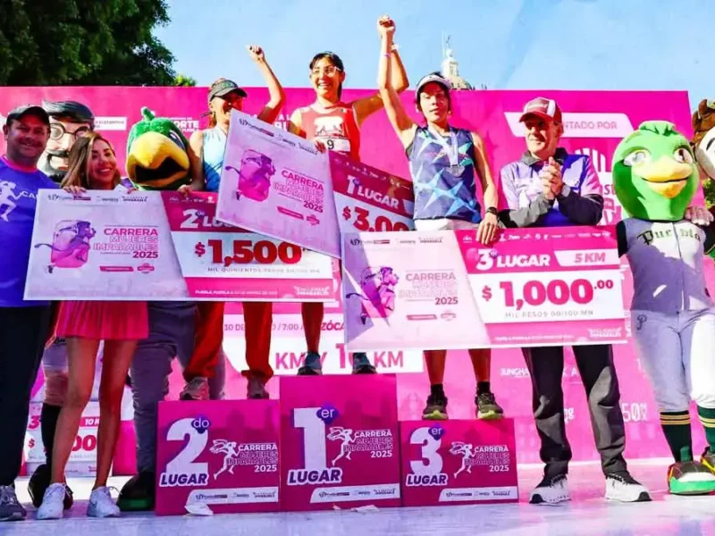 Elisa Hernández gana la Carrera Mujeres Imparables 2025; participaron dos mil atletas  