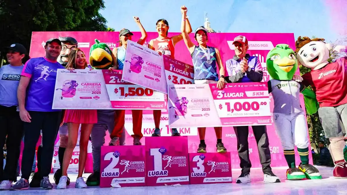 Elisa Hernández gana la Carrera Mujeres Imparables 2025; participaron dos mil atletas  