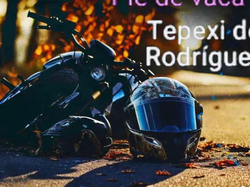 Motociclista murió embestido por camioneta en Tepexi de Rodríguez, Puebla