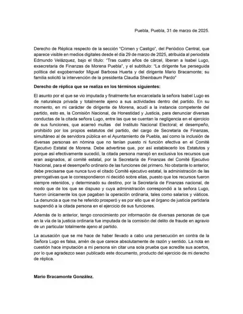 ¿A quién le conviene el silencio de María Isabel Lugo? 