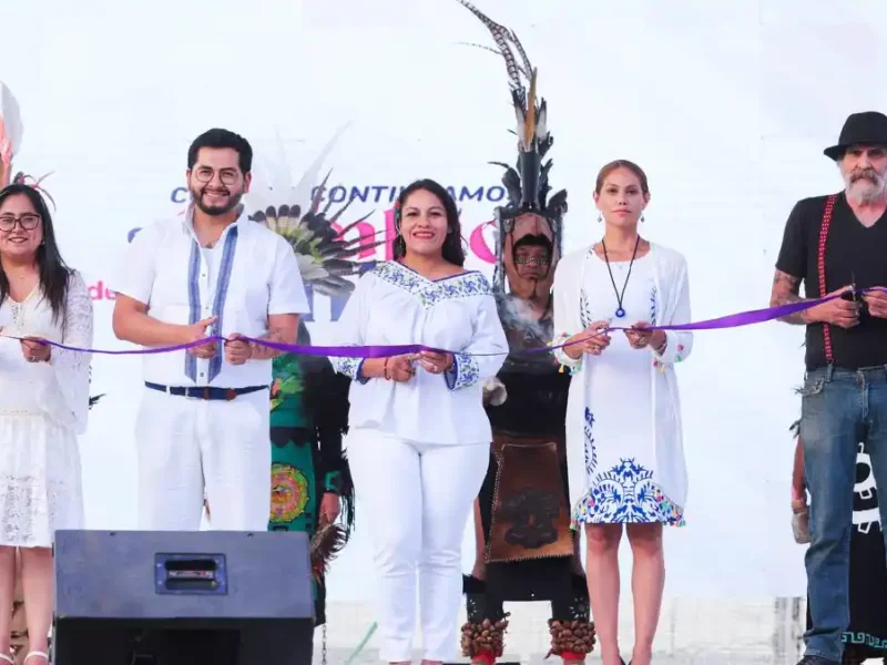 Inaugura Lupita Cuautle el Festival Equinoccio 2025