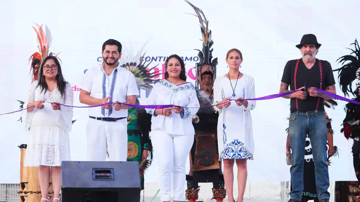 Inaugura Lupita Cuautle el Festival Equinoccio 2025