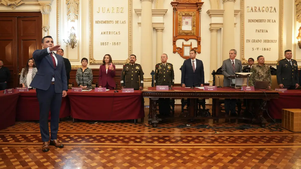 Designa Cabildo de Puebla al coronel Félix Pallares Miranda como titular de la SSC