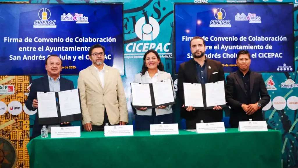 San Andrés Cholula y CICEPAC unen esfuerzos por infraestructura sostenible