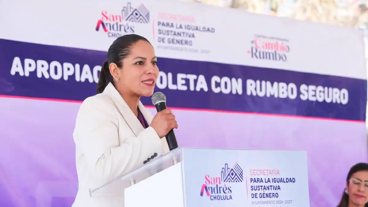 Combate Gobierno municipal de Lupita Cuautle el acoso con “Apropiación Violeta”