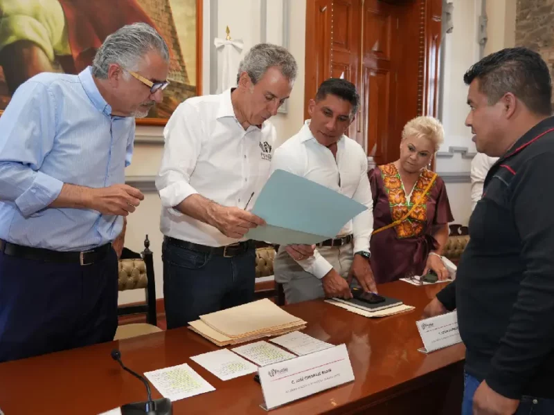 Reciben Gobiernos de la Ciudad y Estatal propuestas de proyectos para detonar en juntas auxiliares