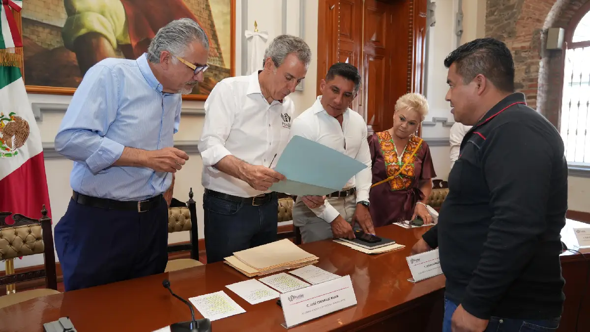 Reciben Gobiernos de la Ciudad y Estatal propuestas de proyectos para detonar en juntas auxiliares