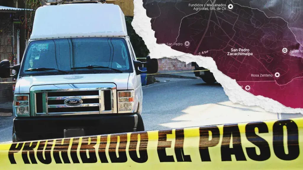 Delincuentes persiguen y ejecutan a hombre en Zacachimalpa, Puebla; víctima intentó refugiarse con su arrendataria