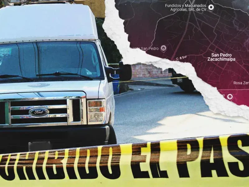 Delincuentes persiguen y ejecutan a hombre en Zacachimalpa, Puebla; víctima intentó refugiarse con su arrendataria