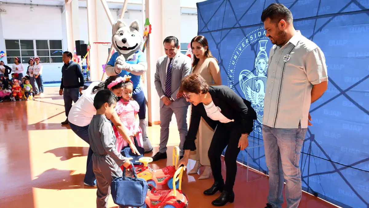 El Círculo Infantil de la BUAP cumple 50 años y festeja a los niños