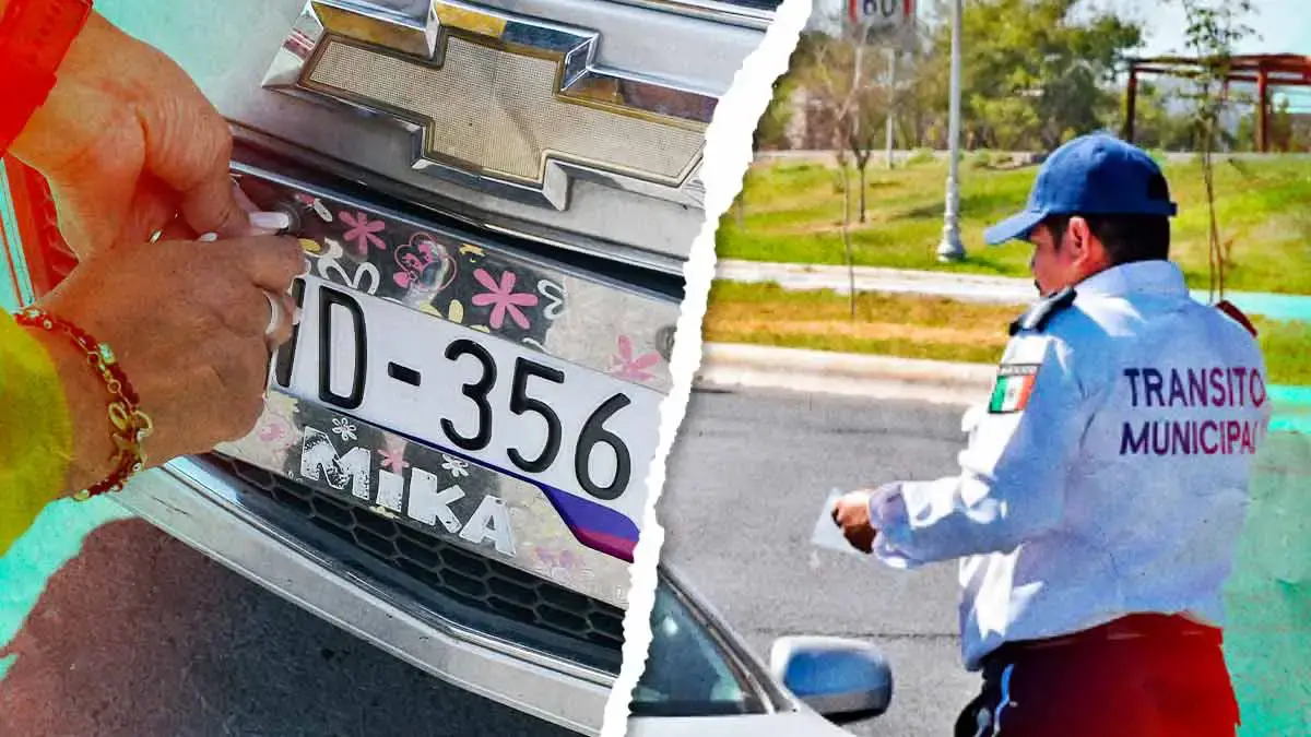 Gobierno de Puebla advierte multas por manipular placas de vehículos en la entidad