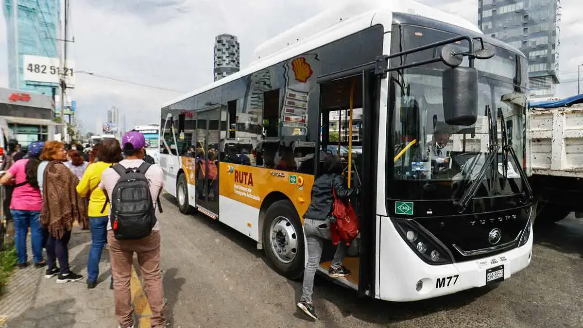 Línea 4 de RUTA Puebla sin condiciones para cobro del servicio; continuará gratis para usuarios