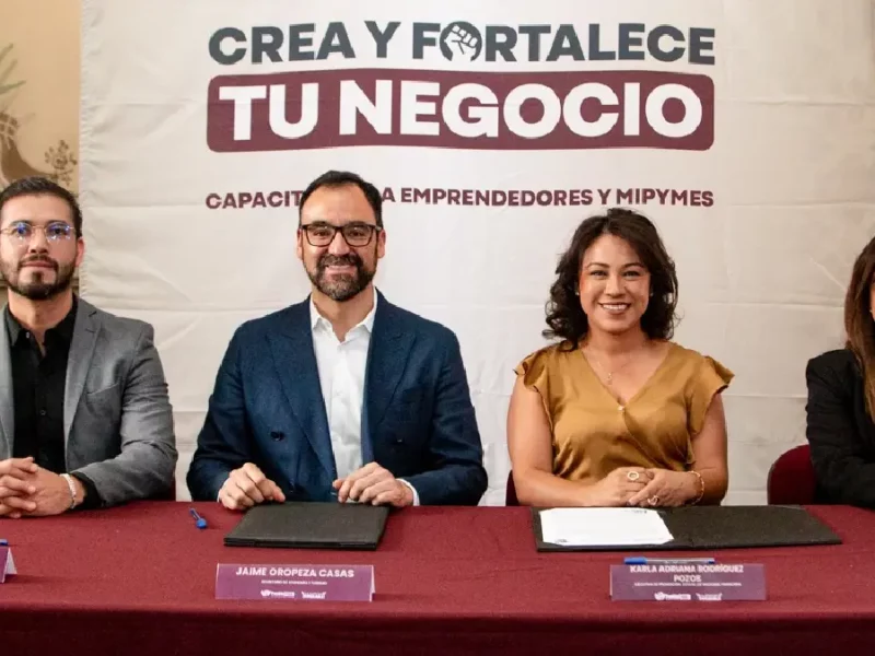 Acuerdan Gobierno de la Ciudad y Nafin capacitaciones gratuitas a emprendedores y MiPymes