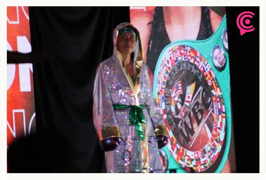 Gabriela "La Bonita" Sánchez derrotó a Simangele Hadebe; retiene el cinturón de plata  
