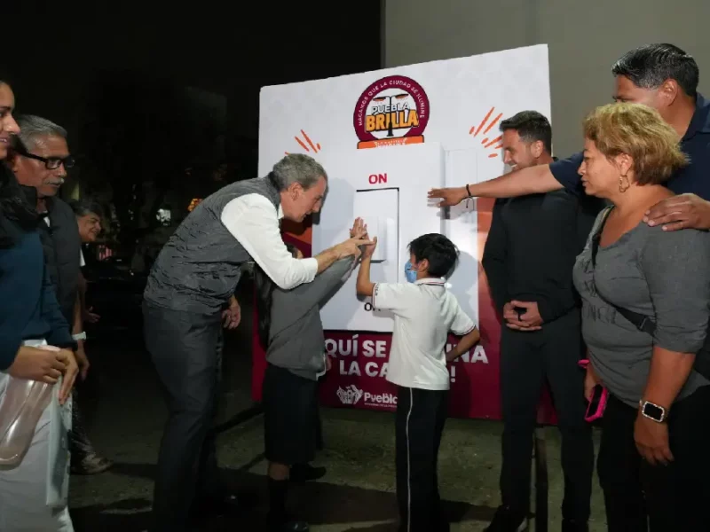 Pepe Chedraui reafirma su compromiso para la transformación urbana con Puebla Brilla