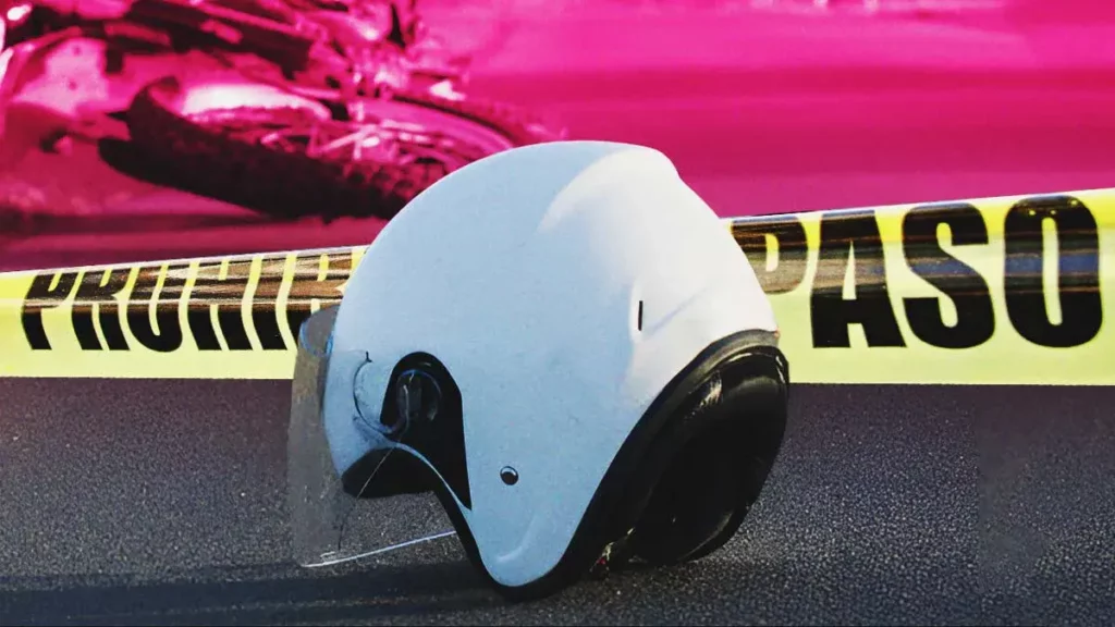 Motociclista murió tras chocar y derrapar en la autopista México-Puebla