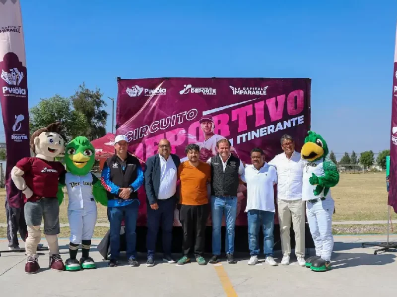 El IMDP lleva a cabo la primera edición del Circuito Deportivo Itinerante en San Sebastián de Aparicio