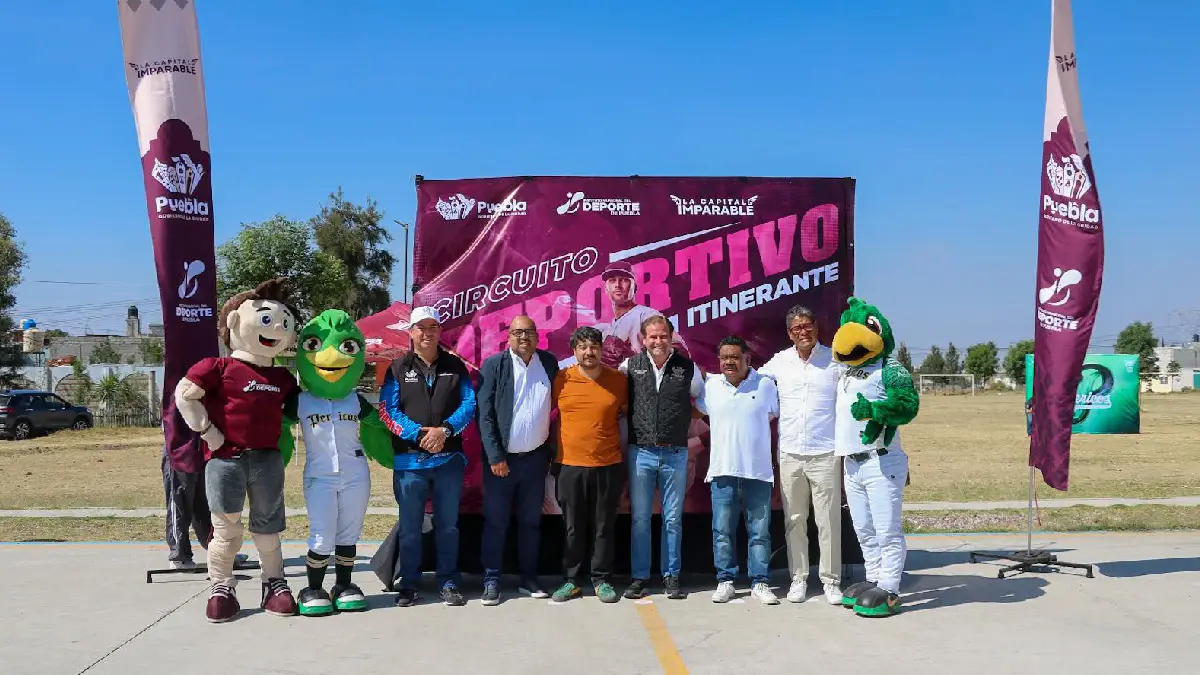 El IMDP lleva a cabo la primera edición del Circuito Deportivo Itinerante en San Sebastián de Aparicio