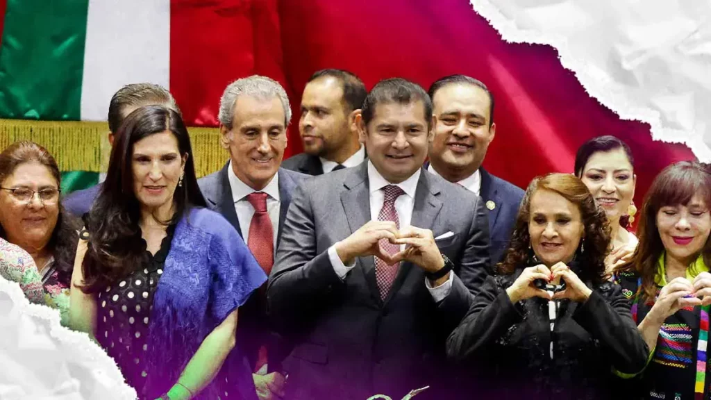 Alejandro Armenta y Pepe Chedraui asisten a Sesión Solemne por Aniversario de Fundación de Puebla