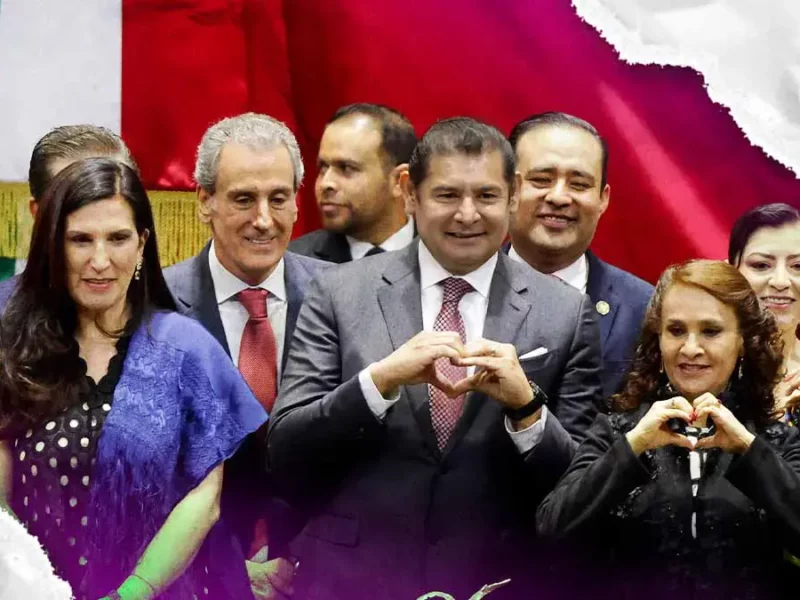 Alejandro Armenta y Pepe Chedraui asisten a Sesión Solemne por Aniversario de Fundación de Puebla