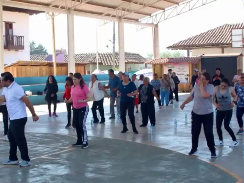 Zacatlán se prepara para la Clase Nacional de Boxeo; así fue la activación física en Jicolapa
