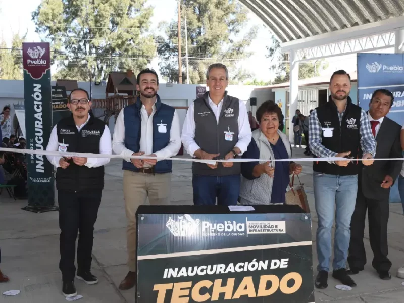 Entrega Pepe Chedraui techado escolar en el Jardín de Niños Tzitzilini