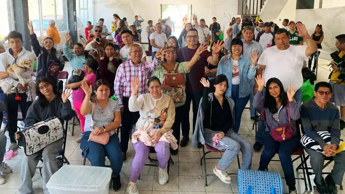 Gran Jornada de Bienestar Animal en San José Xilotzingo y Parque Centenario Laguna de Chapulco