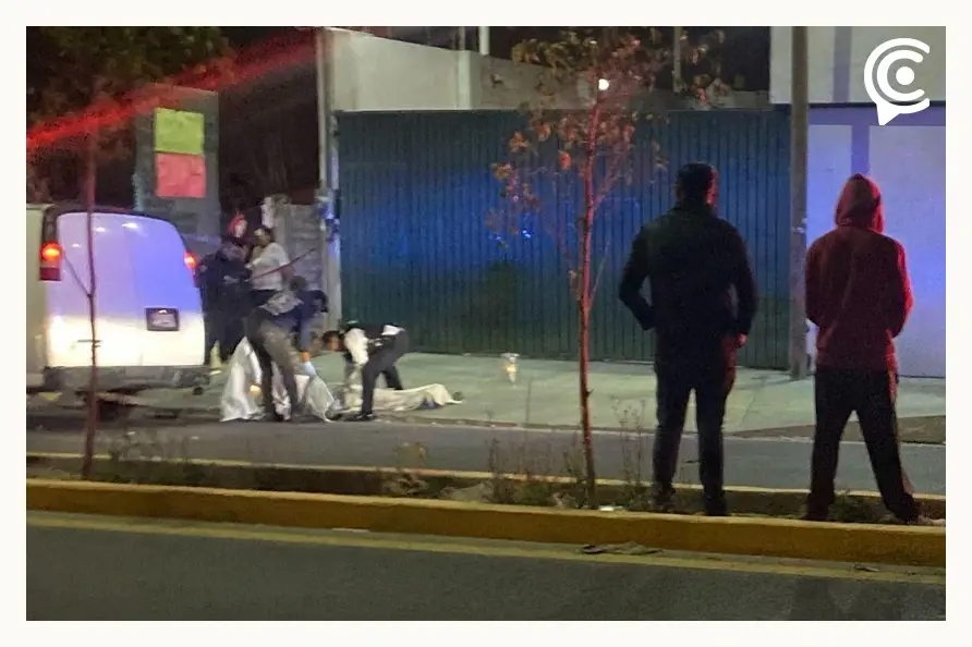 Ciclista murió tras ser embestido por un auto en Aparicio, Puebla
