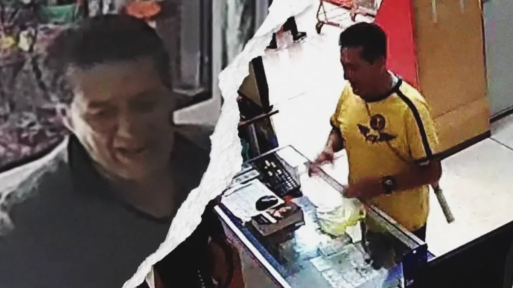 Exhiben video de hombre que robó celular en una papelería de Cholula; lleva varios atracos