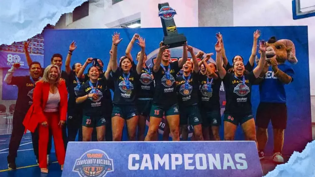 Aztecas Udlap ganan el Campeonato Nacional Femenil; ascienden a División I de Liga ABE