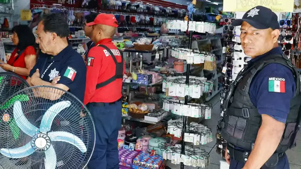 Gobierno de Puebla realizó 81 operativos en tiendas chinas durante el primer cuatrimestre 2025
