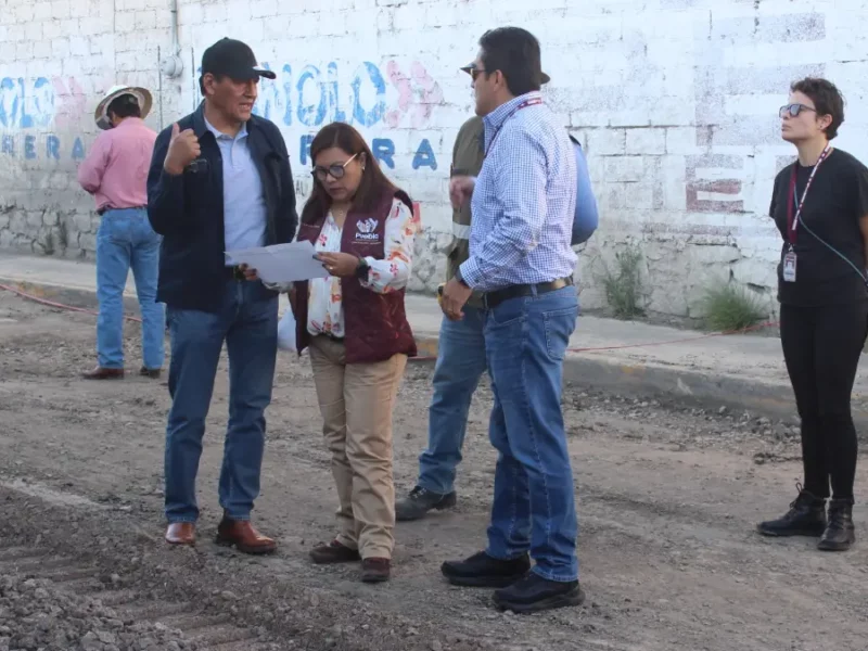 Supervisa Contraloría Municipal ejecución de obras públicas en la zona de Clavijero, y Satélite Magisterial