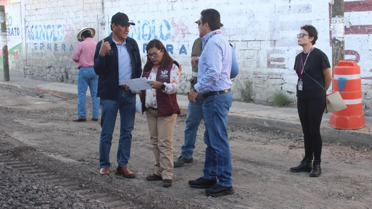 Supervisa Contraloría Municipal ejecución de obras públicas en la zona de Clavijero, y Satélite Magisterial