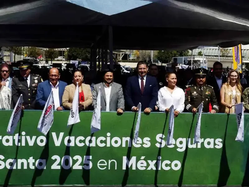 Arranca Operativo Vacaciones Seguras en Puebla para brindar seguridad en Semana Santa 2025