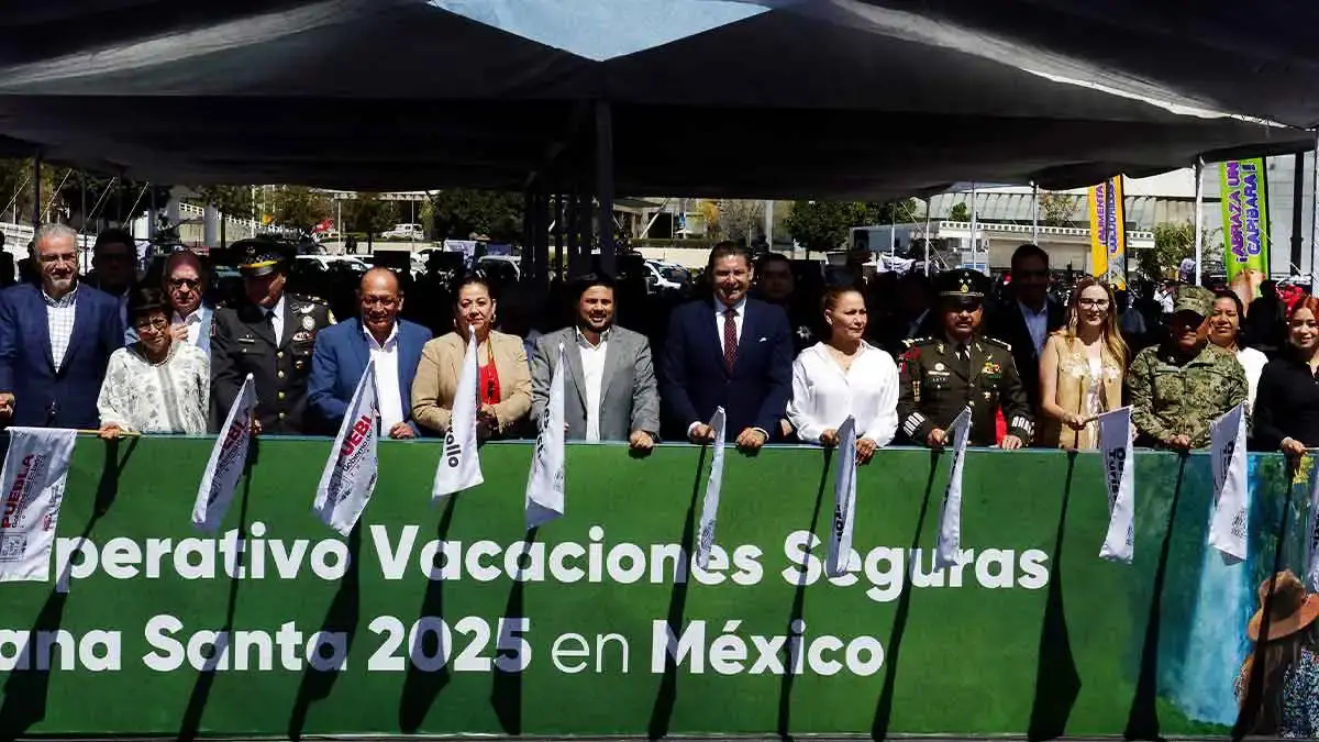Arranca Operativo Vacaciones Seguras en Puebla para brindar seguridad en Semana Santa 2025