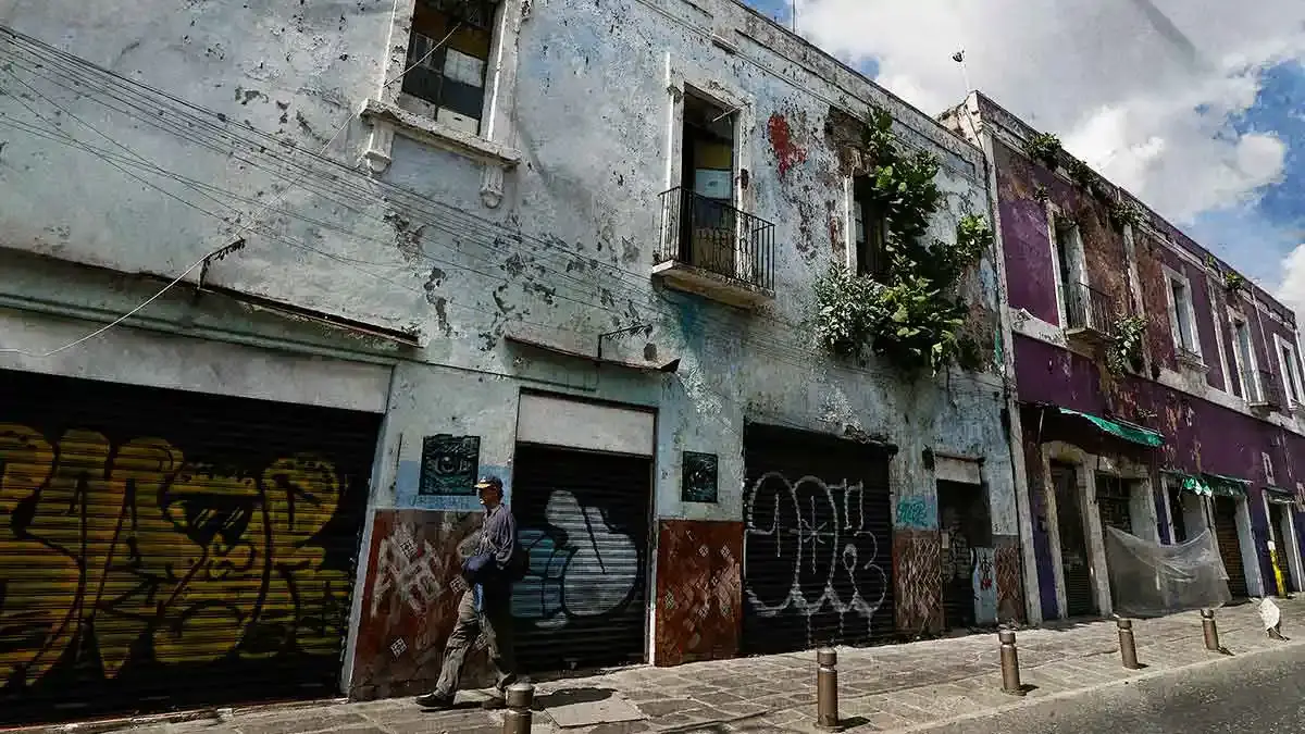Gerencia del Centro Histórico calcula que 50 casonas de Puebla Capital necesitan reparación 