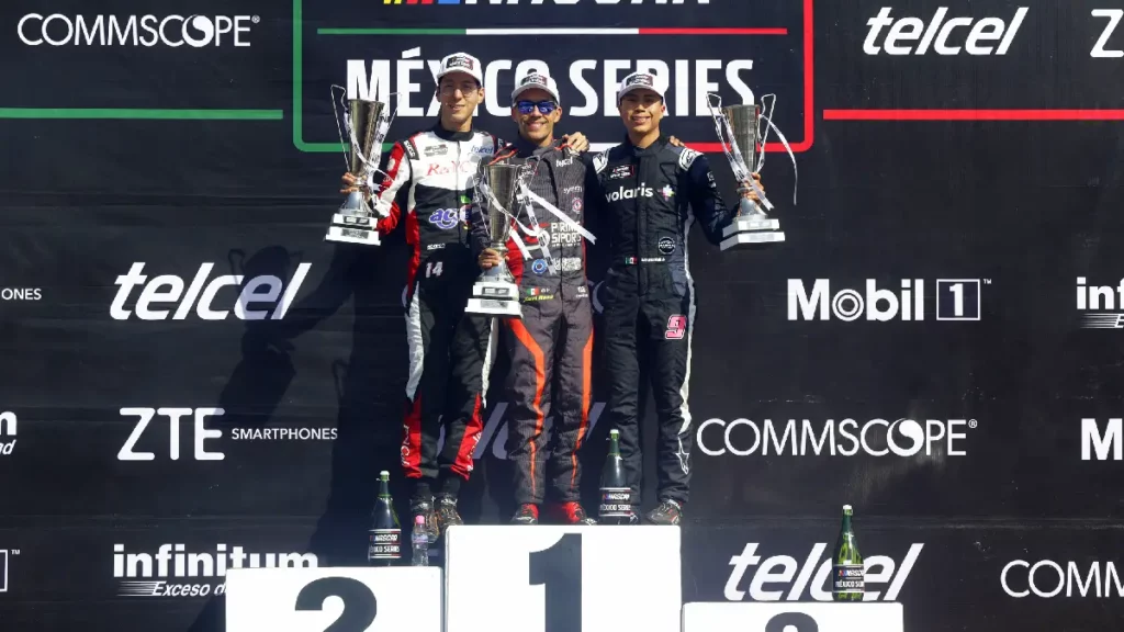 Xavi Razo gana la Nascar México Series 2025 en Puebla; Mantiene liderato del campeonato